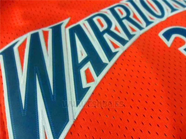 Camiseta Golden State Warriors Stephen Curry #30 Retro Naranja